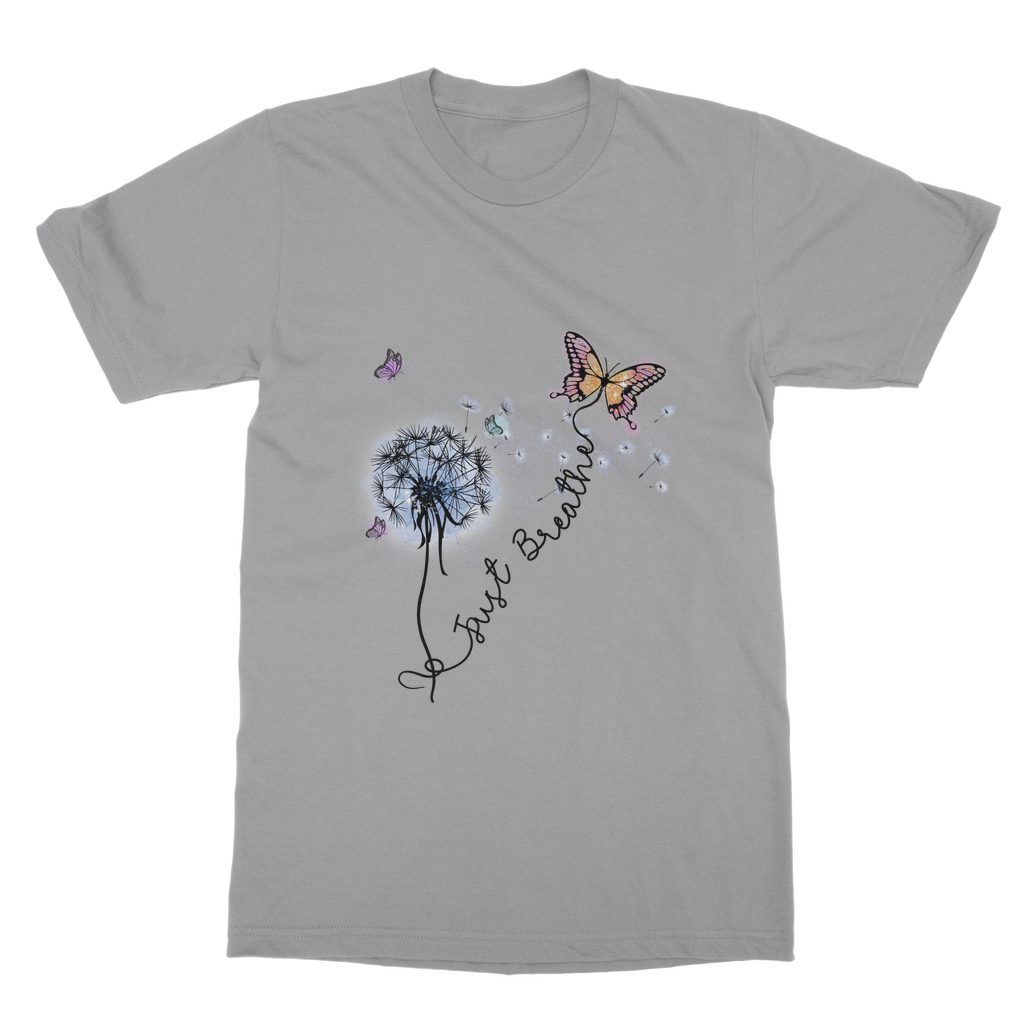 Just Breathe Butterfly T-Shirt Dress